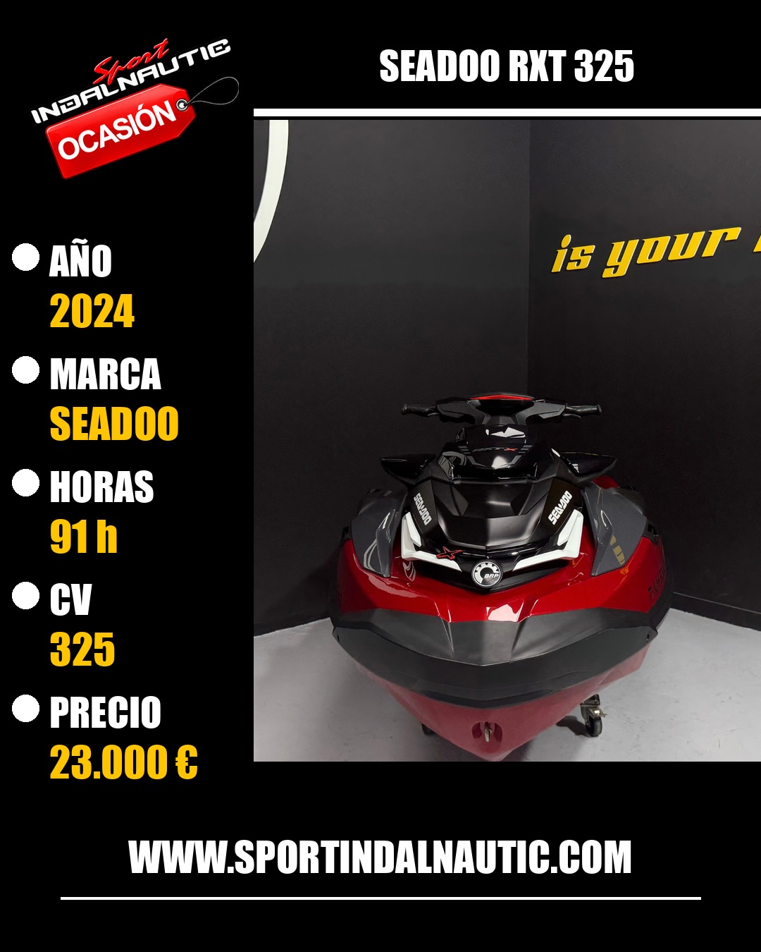 Sea-Doo RXT 325 · imagen 1