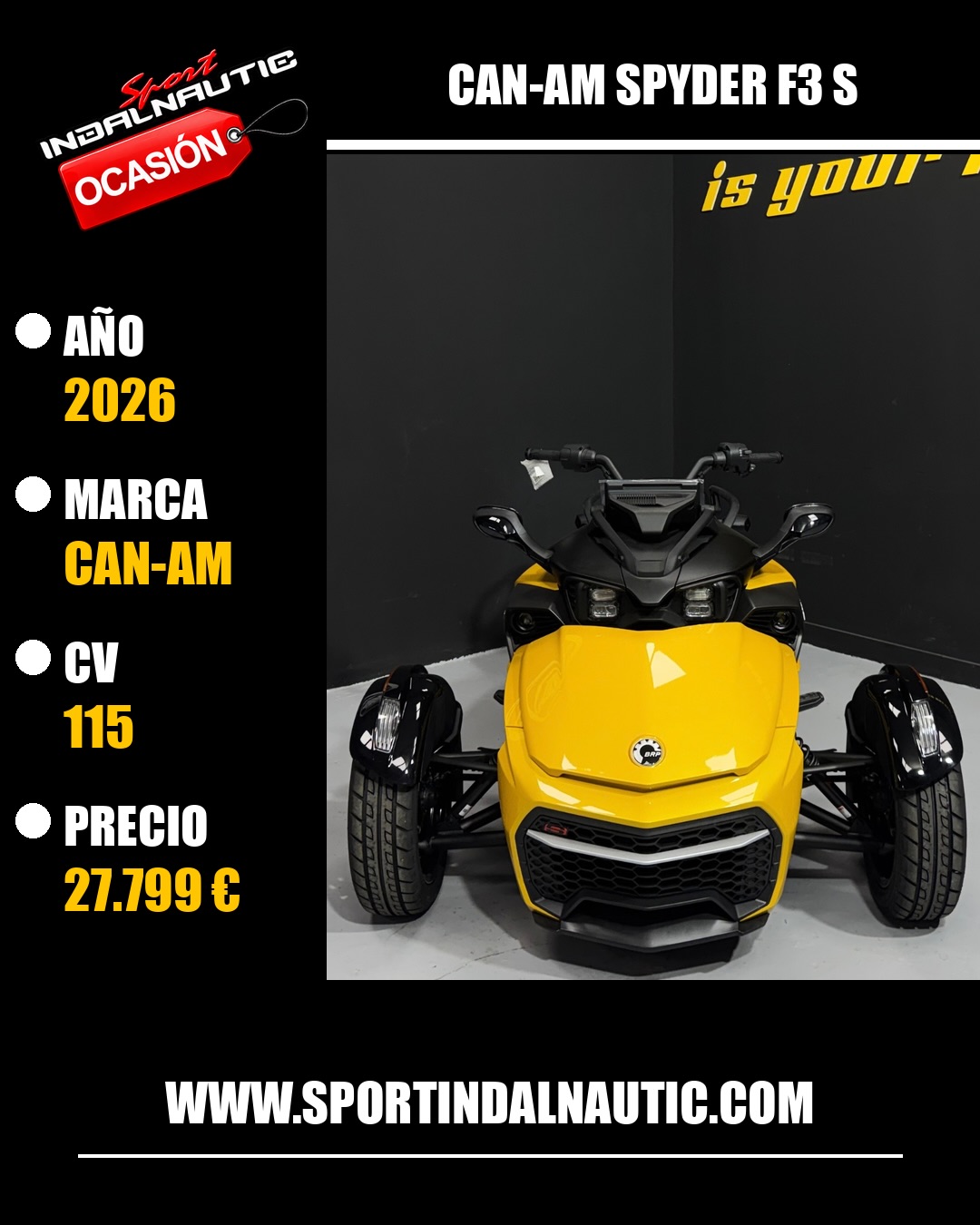 Can-Am Spyder F3-S